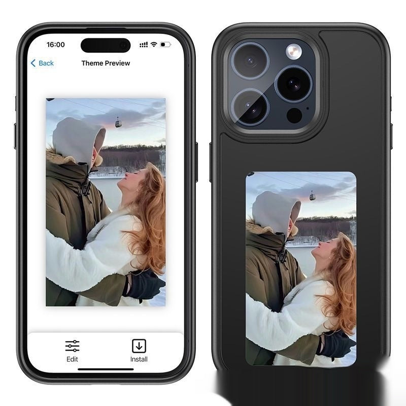 Smart NFC Screen Projection Creative DIY Phone Case